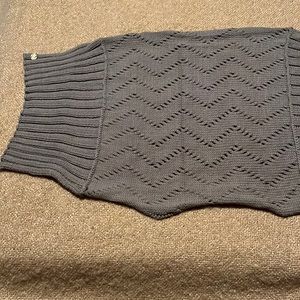 Pure knit handknit shoulder wrap 100% NWT.